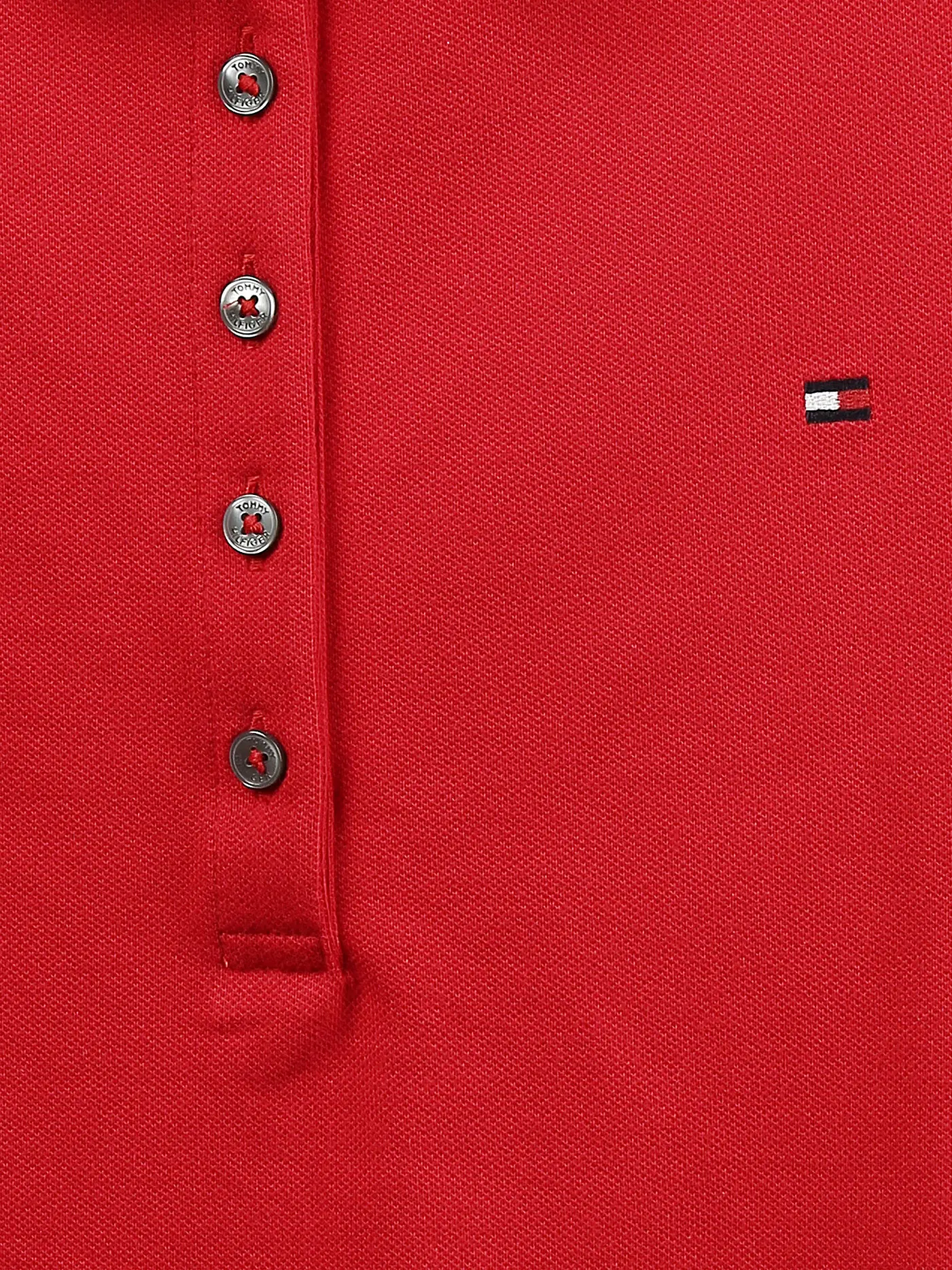 TOMMY HILFIGER | Poloshirt Slim Fit NEW CHIARA | rot